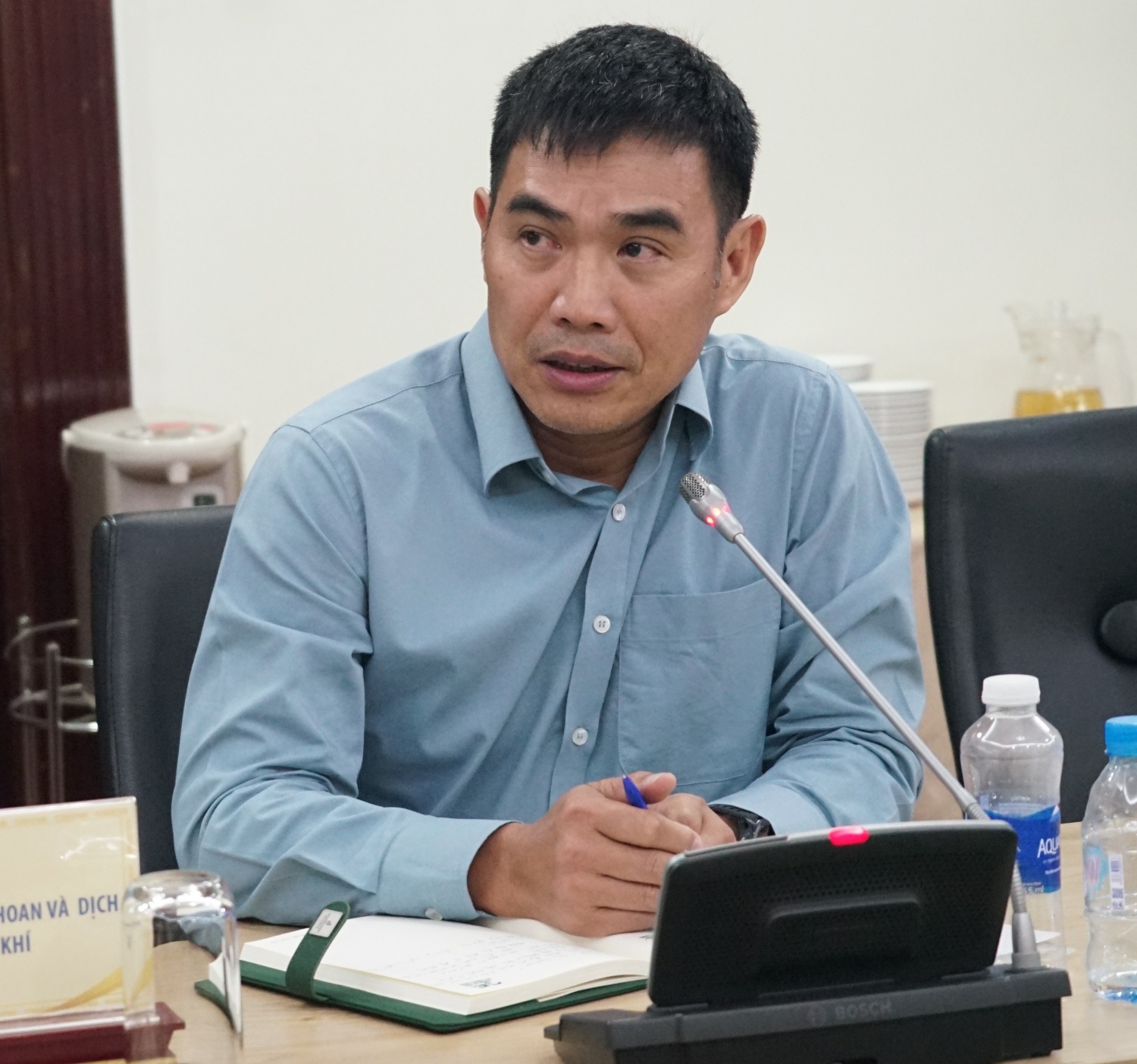 Ông Thái Huy Dũng - Phó Tổng Giám đốc Tổng công ty Cổ phần Khoan và Dịch vụ Khoan Dầu khí