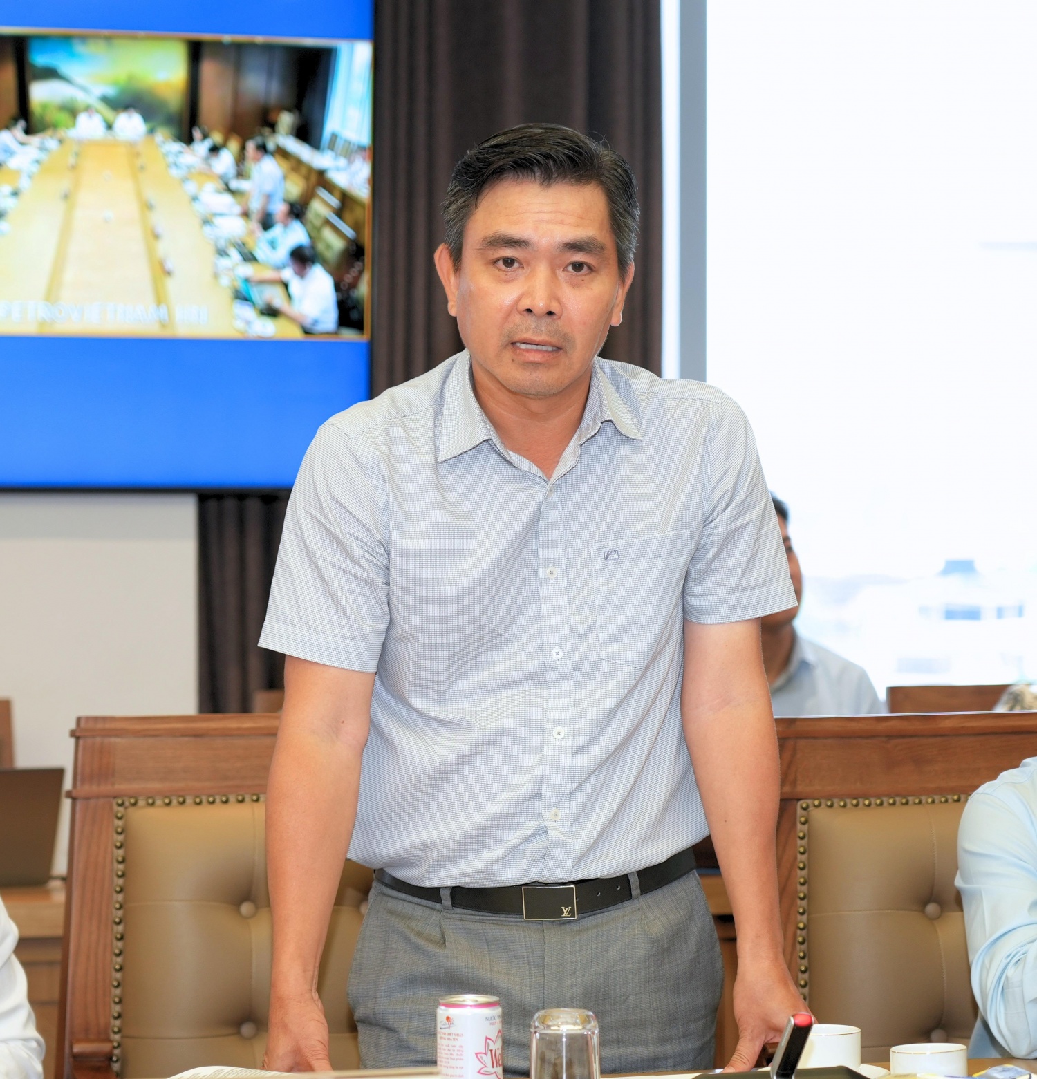 Ông Hoàng Xuân Trung, Phó Chánh Văn phòng Tổng công ty Thăm dò Khai thác Dầu khí