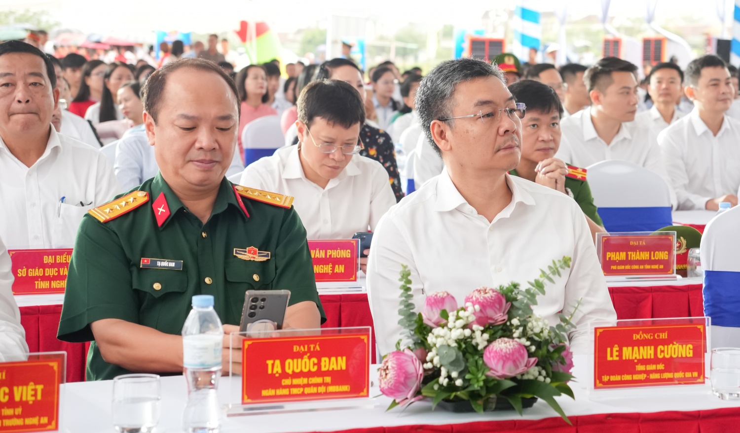 Tổng Giám đốc Petrovietnam Lê Mạnh Cường tham dự Lễ khởi công.