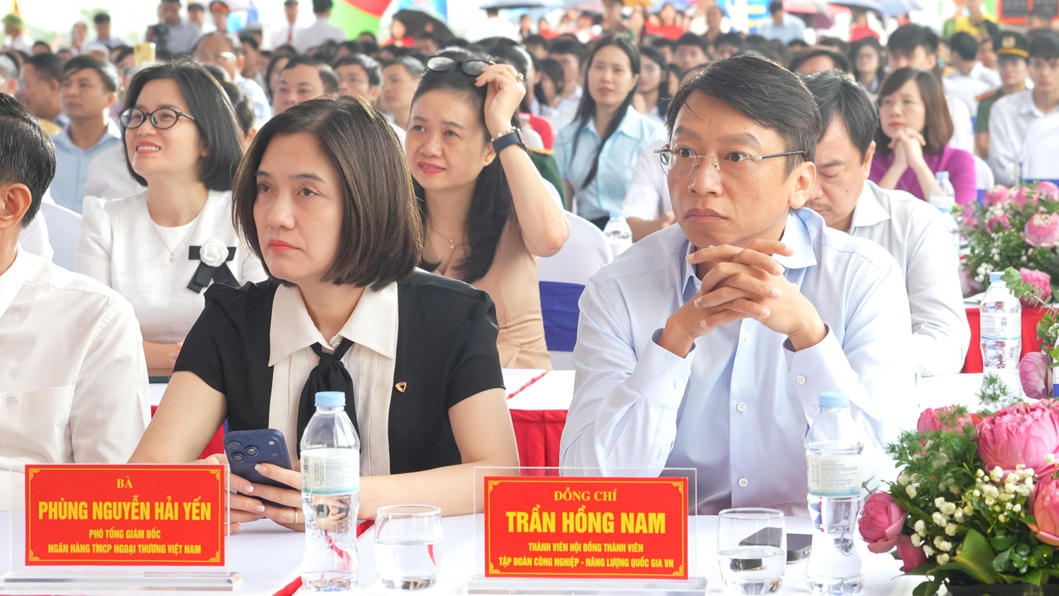 Thành viên HĐTV Petrovietnam Trần Hồng Nam tham dự Lễ khởi công.