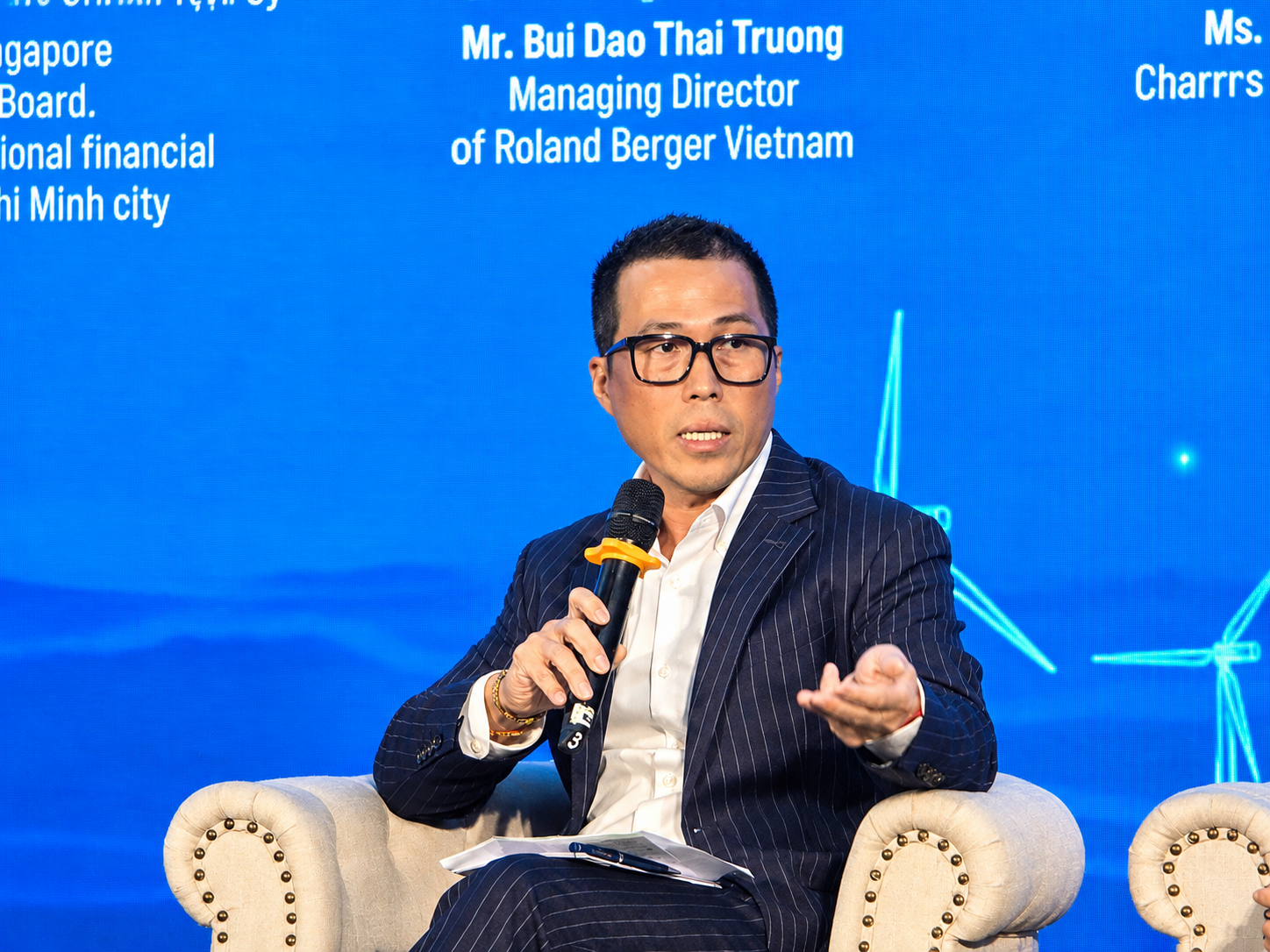 Ông Bùi Đào Thái Trường, Tổng Giám đốc Roland Berger Việt Nam.
