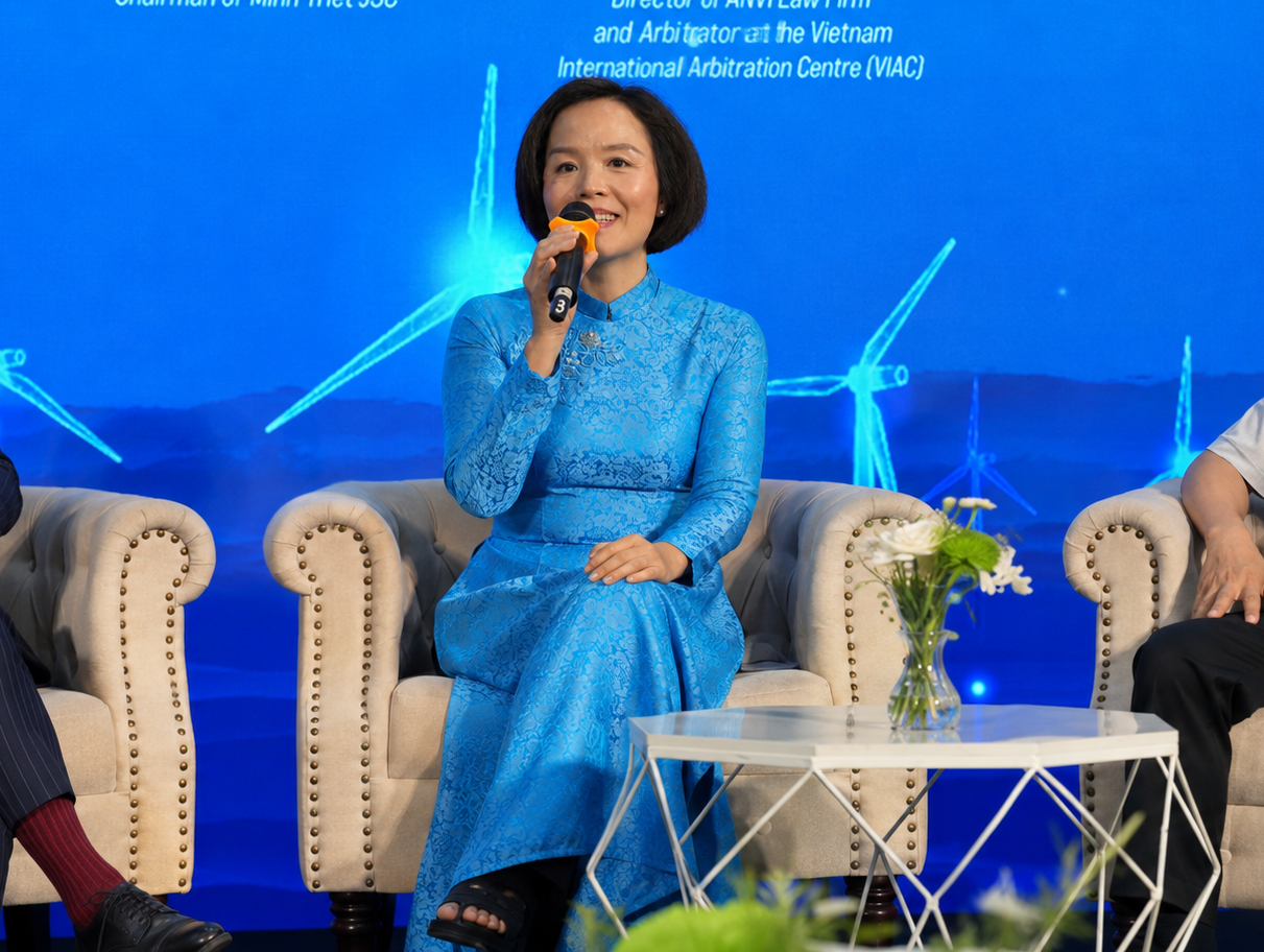 Bà Vũ Yến Hằng, Chủ tịch Minh Triết Capital JSC.