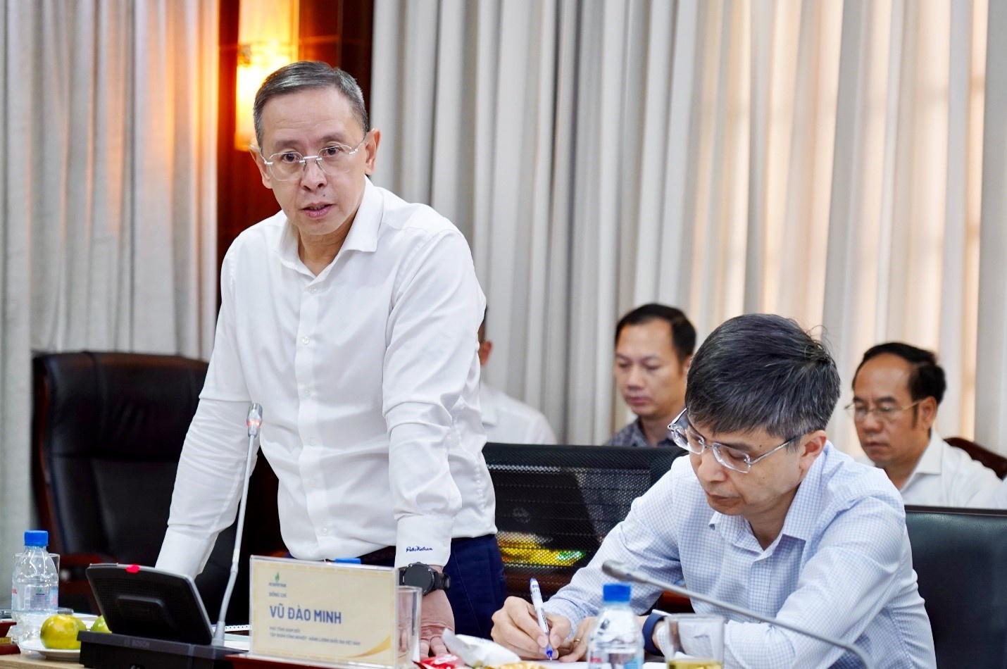 Thành viên HĐTV PETROVIETNAM Trần Bình Minh: Cần phát huy hơn nữa hiệu quả việc tăng cường phối hợp giữa khâu đầu E&P và khối dịch vụ