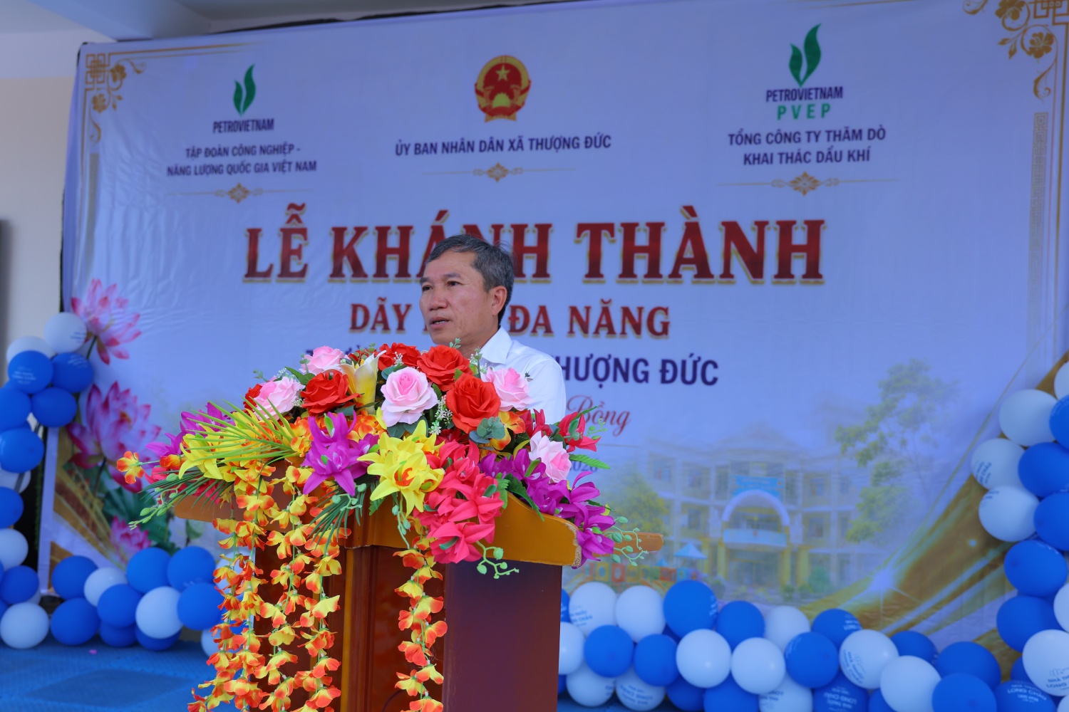 Ông Hoàng Ngọc Trung - Phó Tổng Giám đốc PVEP khẳng định PETROVIETNAM và PVEP luôn xác định trách nhiệm với cộng đồng là một phần không thể tách rời trong văn hóa và hoạt động của mình.
