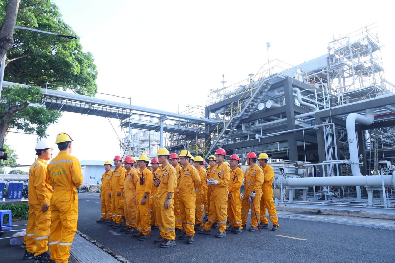 CBCNV KĐN, DVK thống nhất phương án, triển khai công việc trước giờ thi công.