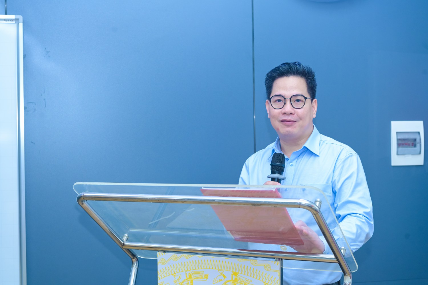 PGS.TS Trần Thành Nam - Bí thư Đảng ủy, Hiệu trưởng Trường Đại học Giáo dục, Đại học Quốc gia Hà Nội: Việc PV Drilling trao tặng phòng thực hành giáo dục STEM cho HES tạo ra sự thống nhất về định hướng phát triển giữa nhà trường và doanh nghiệp.