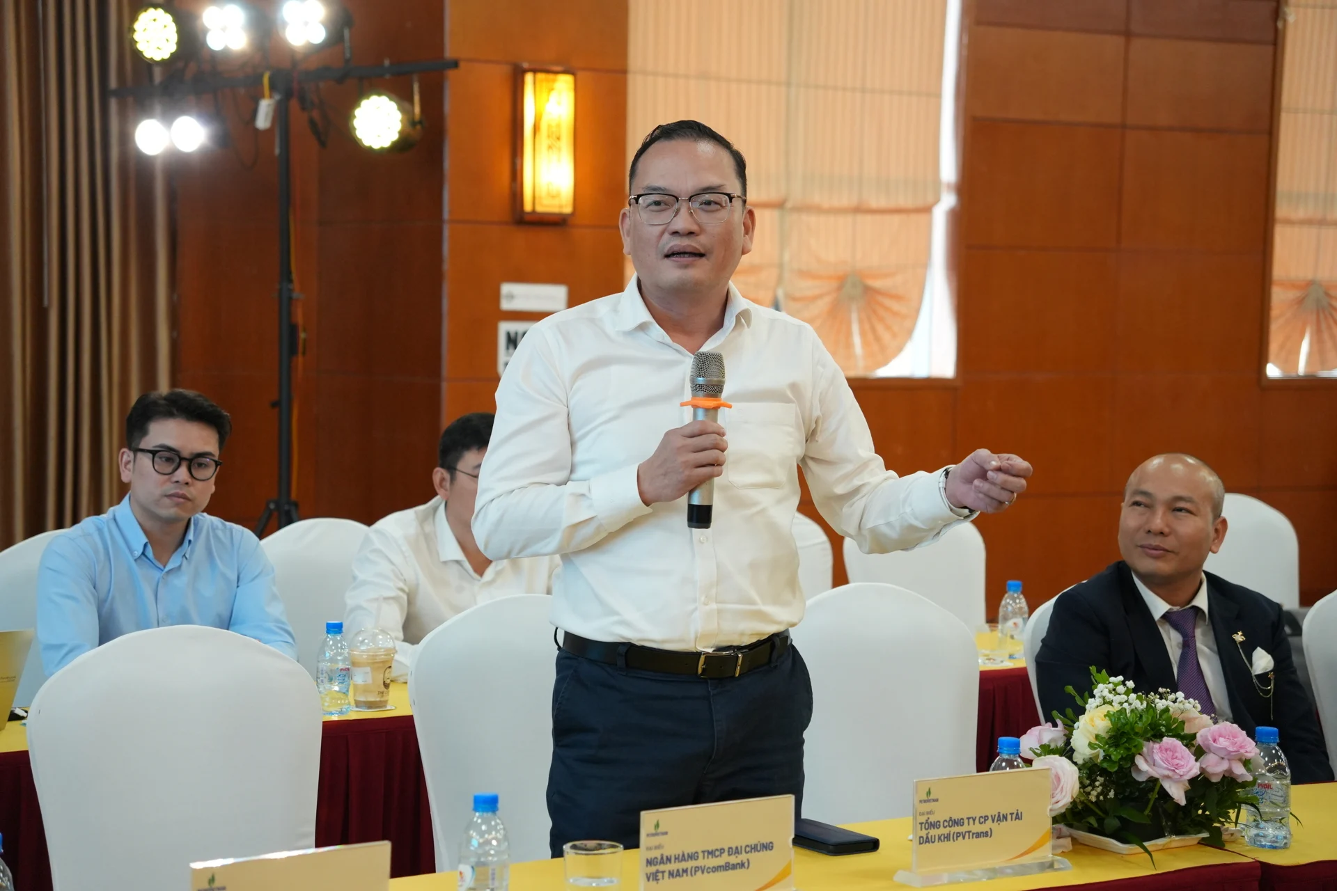 Ông Nguyễn Quốc Thịnh, Phó tổng giám đốc Tổng công ty CP Vận tải dầu khí (PVTrans).