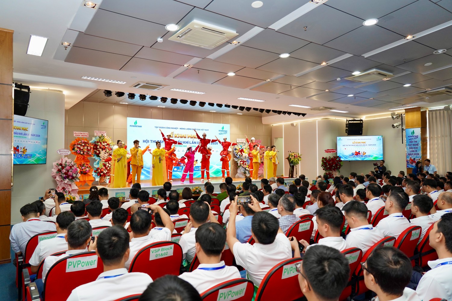Lễ khai mạc Hội thi Tay nghề Dầu khí lần IX - năm 2026