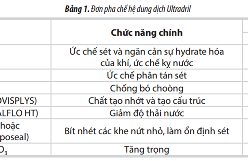 Định hướng nghiên cứu, phát triển các hoá phẩn sản xuất trong nước cho các hệ dung dịch khoan ức chế mới