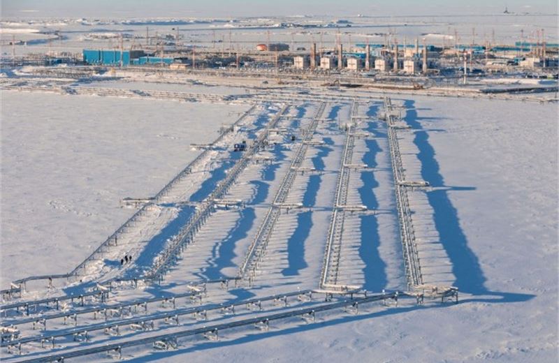 Gazprom bắt đầu vận hành nhà máy xử lý khí cuối cùng tại mỏ khí ở Bắc Cực