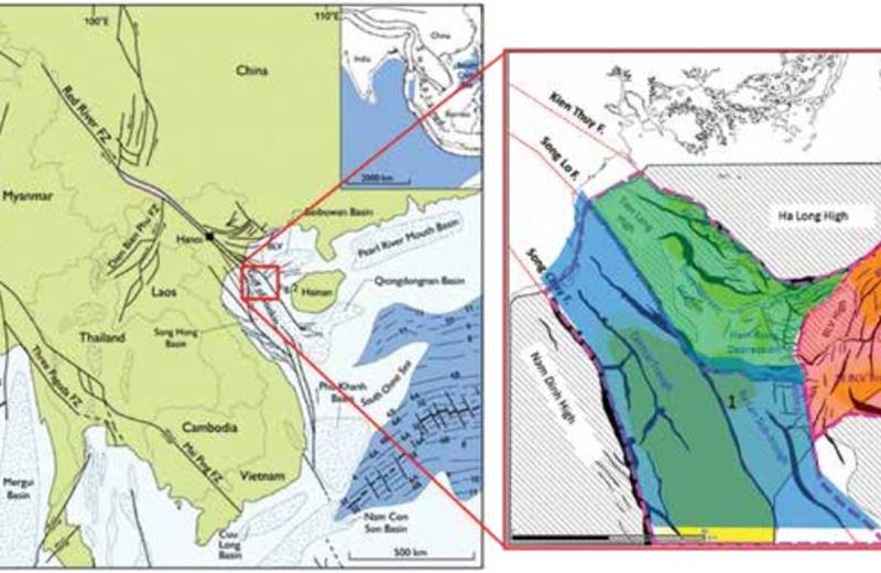 Architecture, depositional pattern of syn rift sediments in the Northern Song Hong basin and its petroleum system association