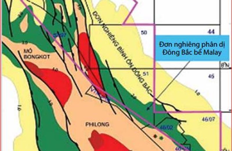 Đặc điểm địa hóa các phát hiện hydrocarbon bể Malay – Thổ Chu
