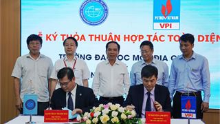Viện Dầu khí Việt Nam ký thỏa thuận hợp tác toàn diện với Đại học Mỏ - Địa chất