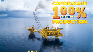 BIENDONG POC “về đích sớm” 126 ngày so với kế hoạch sản lượng Condensate