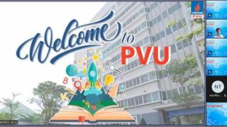 PVU: Lễ khai giảng chưa từng có và một năm học đặc biệt bắt đầu