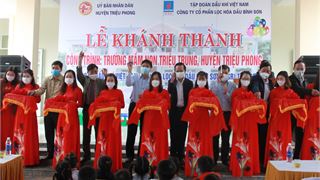 BSR khánh thành công trình trường mầm non xã Triệu Trung (Quảng Trị)