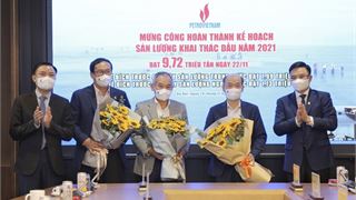 Petrovietnam – Về đích trước 39 ngày chỉ tiêu khai thác dầu khí