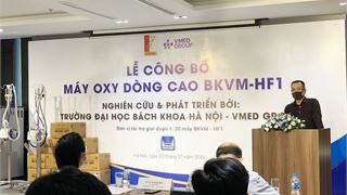 PETROSETCO tài trợ dự án sản xuất máy oxy dòng cao HFNC