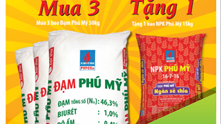 “Đạm Phú Mỹ - Ngàn sẻ chia” tặng nông dân hơn 3.000 tấn phân bón