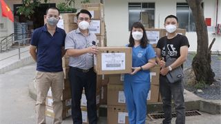 PTSC ủng hộ công tác phòng chống dịch Covid-19 tại TP HCM