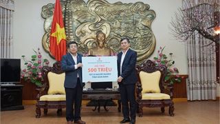 Petrovietnam đồng hành, ủng hộ 600 triệu đồng cho chương trình Tết vì người nghèo của tỉnh Nam Định