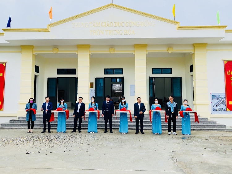 PVCFC khánh thành Trung tâm Giáo dục cộng đồng tại tỉnh Hải Dương”