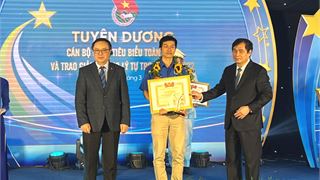 Tuổi trẻ Dầu khí vinh dự có cán bộ đoàn nhận Giải thưởng Lý Tự Trọng