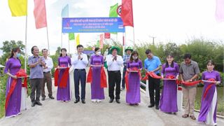 Khánh thành 3 cây cầu tại Cà Mau do Petrovietnam tài trợ