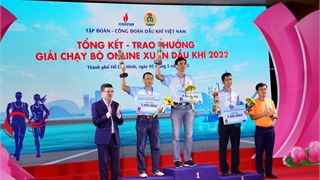 Người lao động PV GAS được tôn vinh danh hiệu Dầu khí tiêu biểu và nhận nhiều giải thưởng Giải chạy bộ online “Xuân Dầu khí 2022”