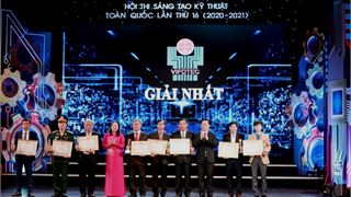 Giải pháp của Vietsovpetro đạt giải Nhất trong Hội thi Sáng tạo kỹ thuật toàn quốc lần thứ 16