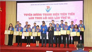 5 đại biểu của Tuổi trẻ Dầu khí được tuyên dương Thanh niên tiên tiến làm theo lời Bác