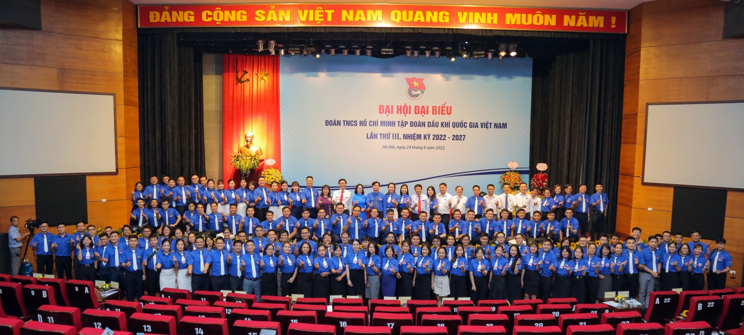 Tổ chức thành công Đại hội đại biểu Đoàn Tập đoàn lần thứ III, nhiệm kỳ 2022-2027 Tổ chức thành công Đại hội đại biểu Đoàn Tập đoàn lần thứ III, nhiệm kỳ 2022-2027