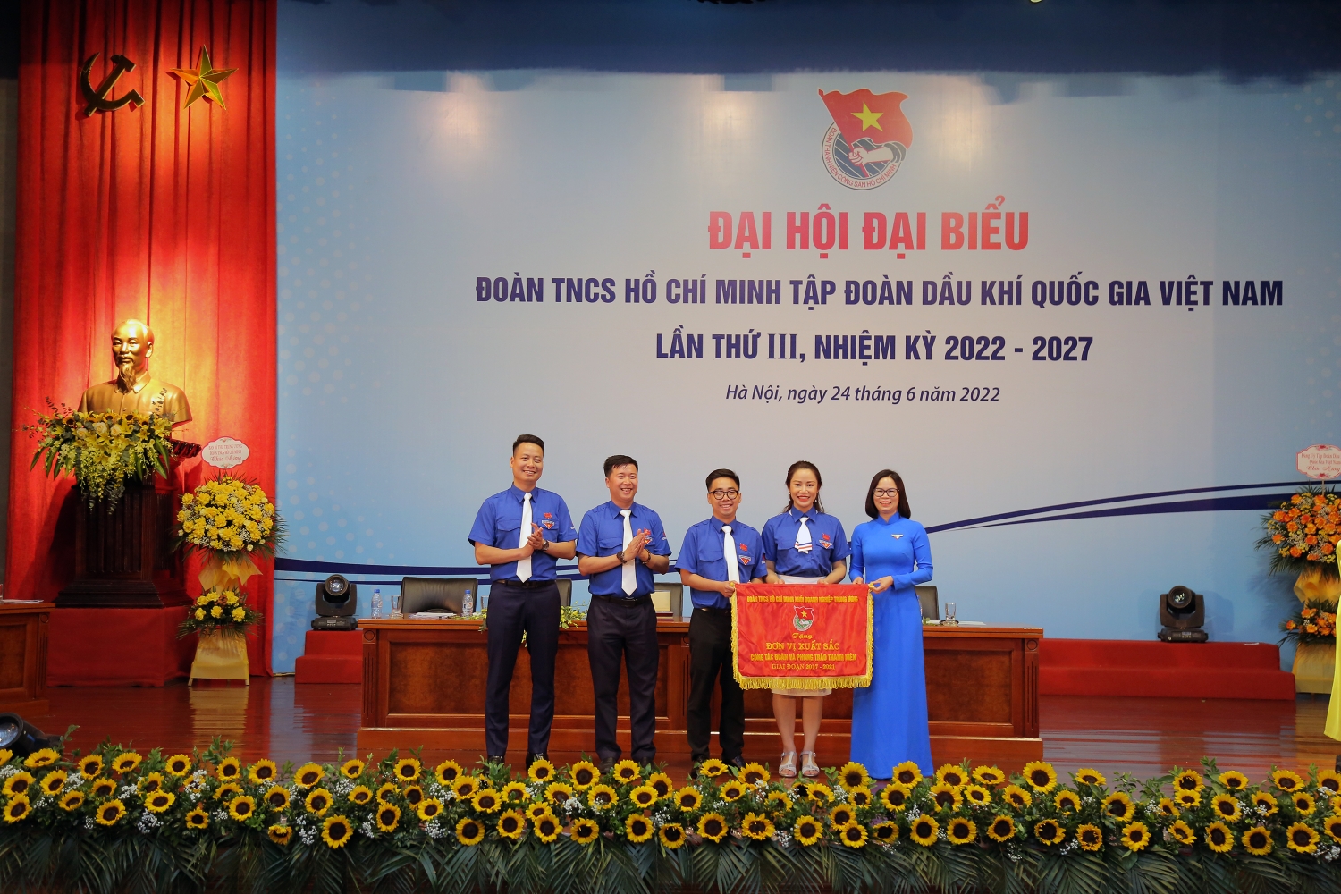 Tổ chức thành công Đại hội đại biểu Đoàn Tập đoàn lần thứ III, nhiệm kỳ 2022-2027 Tổ chức thành công Đại hội đại biểu Đoàn Tập đoàn lần thứ III, nhiệm kỳ 2022-2027