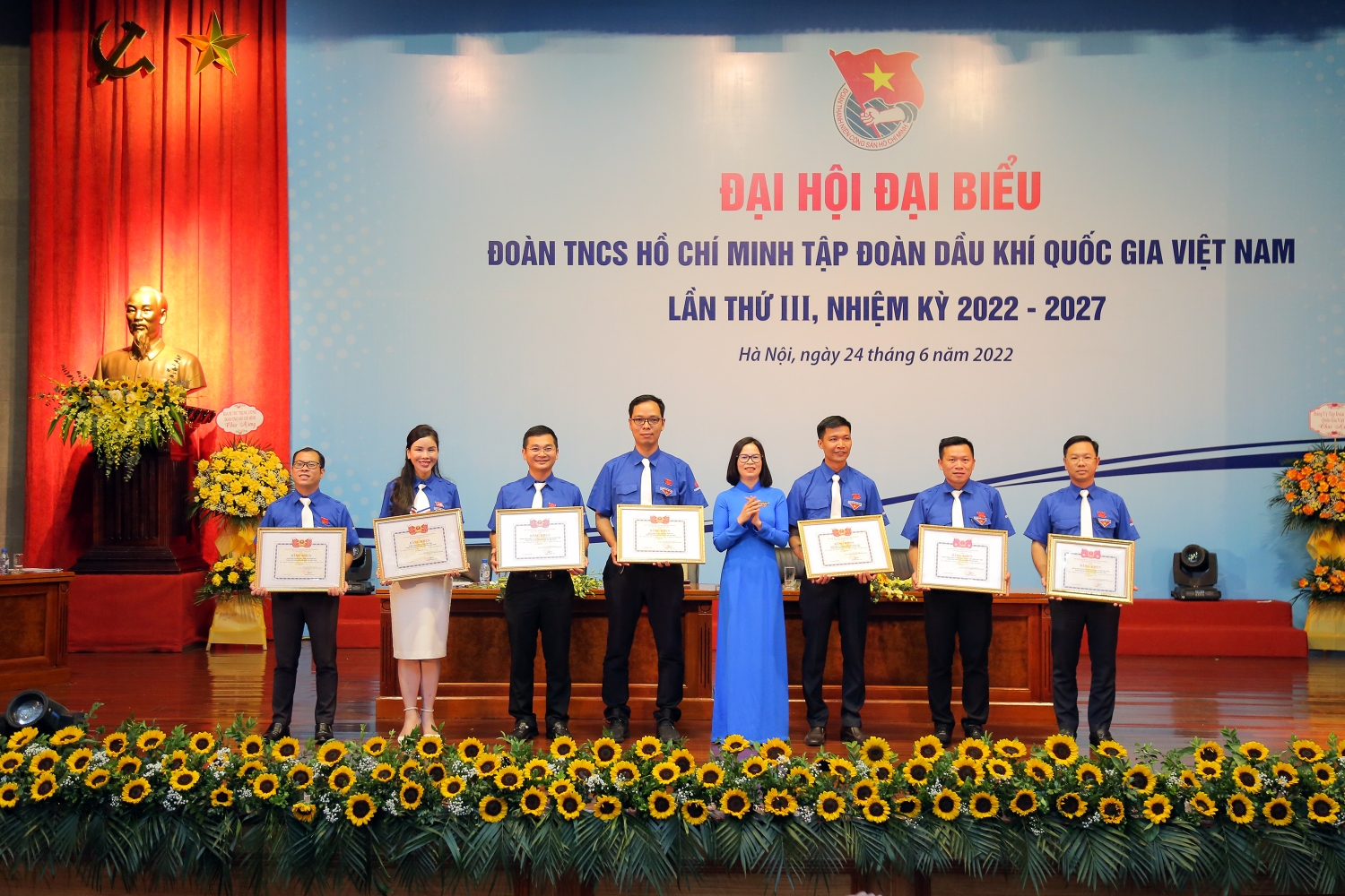 Tổ chức thành công Đại hội đại biểu Đoàn Tập đoàn lần thứ III, nhiệm kỳ 2022-2027 Tổ chức thành công Đại hội đại biểu Đoàn Tập đoàn lần thứ III, nhiệm kỳ 2022-2027