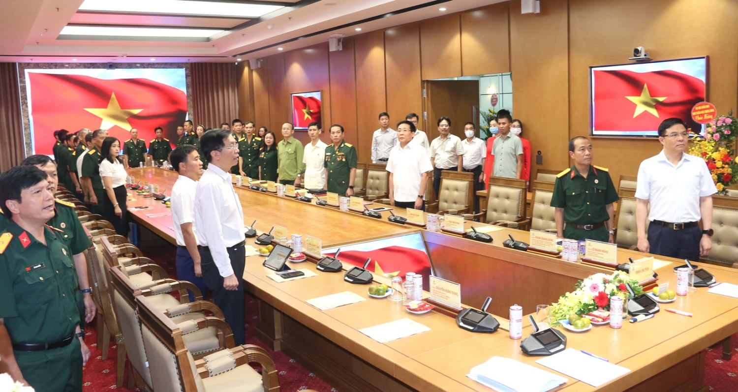 Đại hội đại biểu Hội CCB Cơ quan Tập đoàn lần III, nhiệm kỳ 2022-2027 thành công tốt đẹp Đại hội đại biểu Hội CCB Cơ quan Tập đoàn lần III, nhiệm kỳ 2022-2027 thành công tốt đẹp