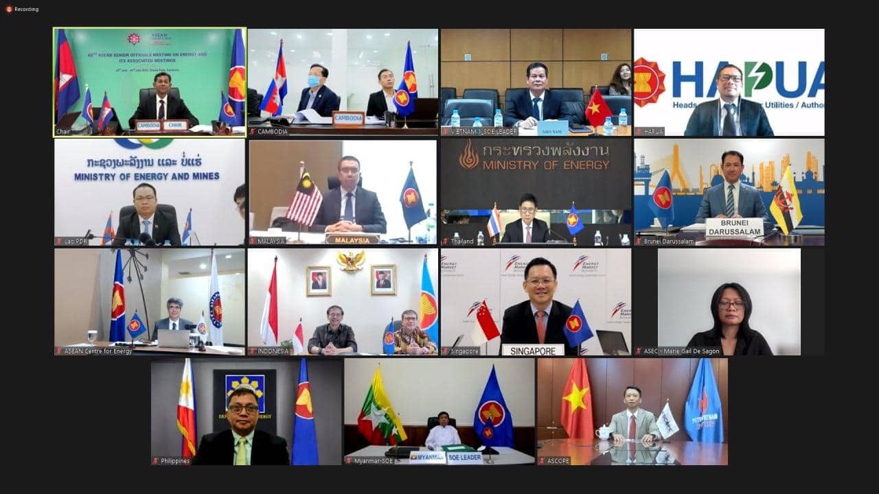 ASCOPE attends 40th ASEAN Senior Officials Meeting on Energy