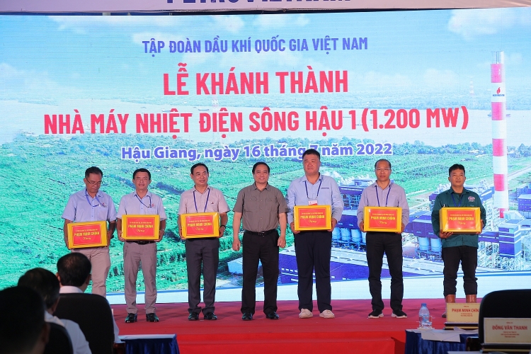Petrovietnam long trọng tổ chức Lễ khánh thành Nhà máy Nhiệt điện Sông Hậu 1 Petrovietnam long trọng tổ chức Lễ khánh thành Nhà máy Nhiệt điện Sông Hậu 1