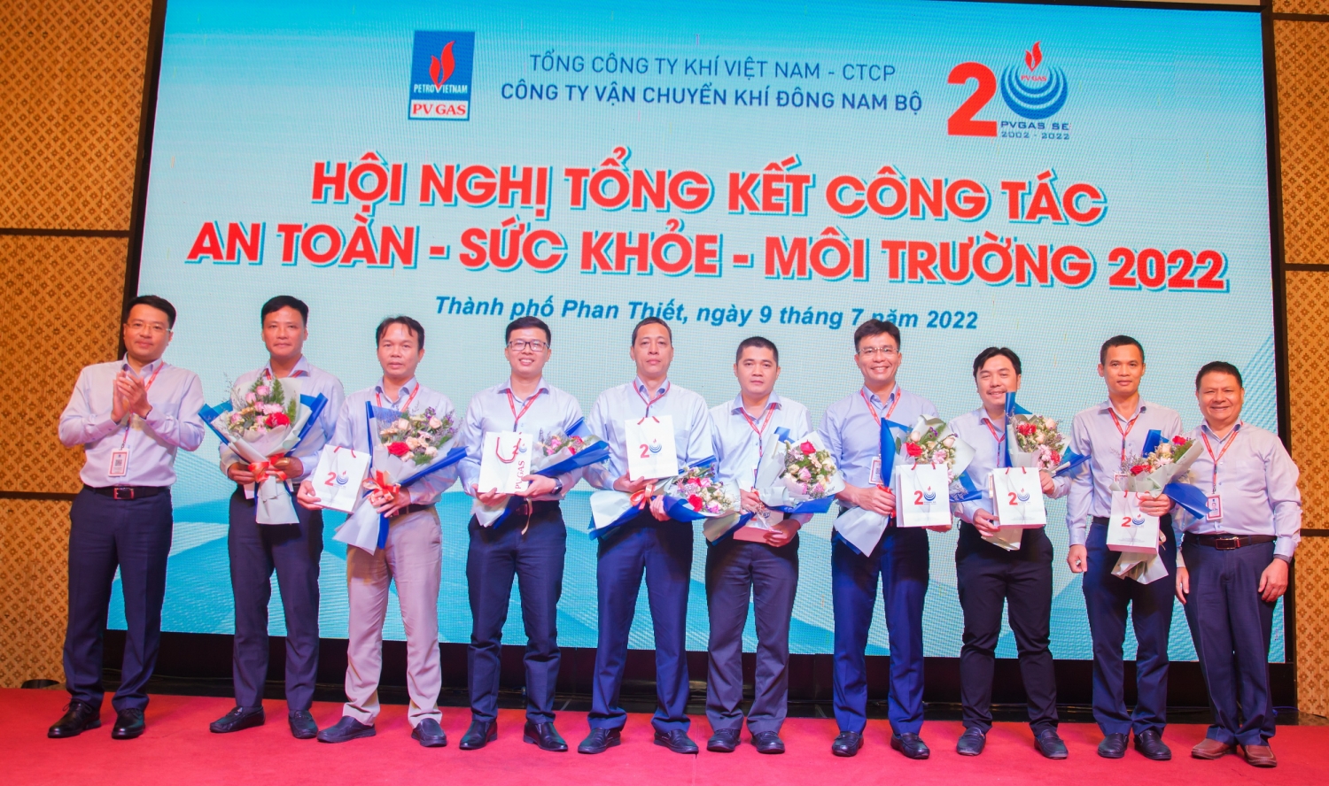 Công ty Vận chuyển khí Đông Nam Bộ tổ chức thành công Hội nghị An toàn – Sức khỏe – Môi trường năm 2022 Công ty Vận chuyển khí Đông Nam Bộ tổ chức thành công Hội nghị An toàn – Sức khỏe – Môi trường năm 2022