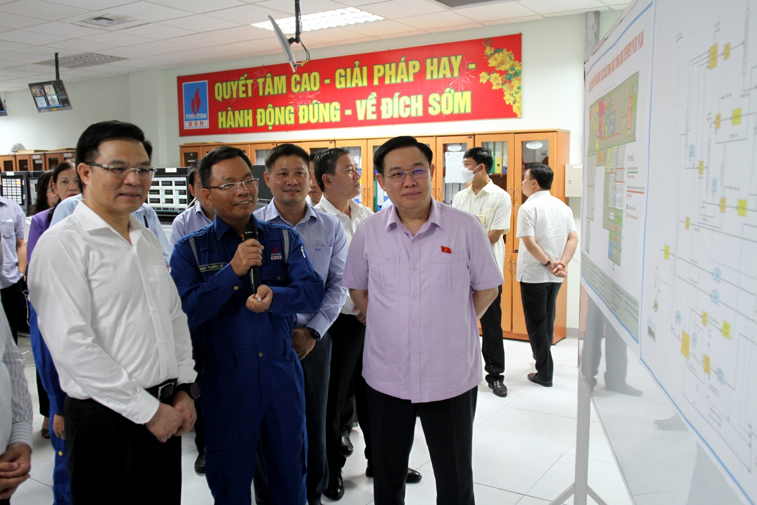 Chủ tịch Quốc hội Vương Đình Huệ: BSR đặt nền móng cho sự phát triển ngành lọc hóa dầu Việt Nam