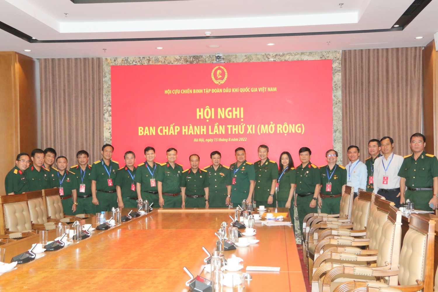 Hội nghị Ban Chấp hành Hội CCB Tập đoàn mở rộng lần thứ XI, nhiệm kỳ 2017-2022 Hội nghị Ban Chấp hành Hội CCB Tập đoàn mở rộng lần thứ XI, nhiệm kỳ 2017-2022