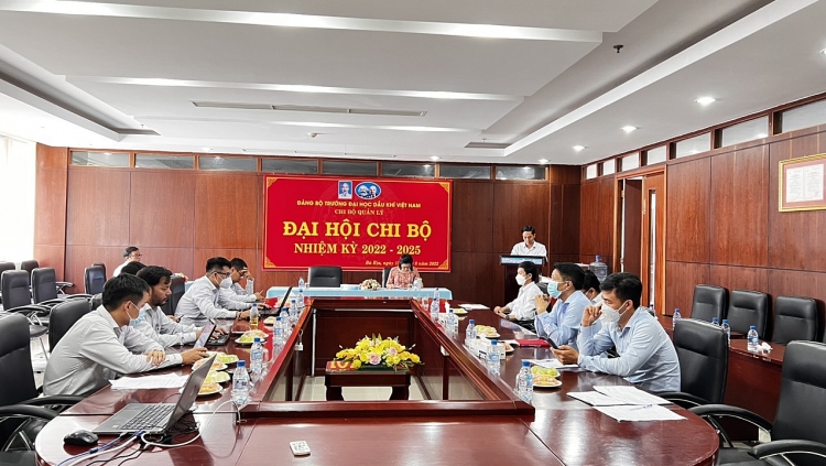 Chi bộ Quản lý Đảng bộ PVU tổ chức thành công Đại hội nhiệm kỳ 2022-2025 Chi bộ Quản lý Đảng bộ PVU tổ chức thành công Đại hội nhiệm kỳ 2022-2025