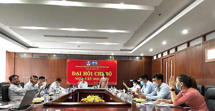 Chi bộ Quản lý Đảng bộ PVU tổ chức thành công Đại hội nhiệm kỳ 2022-2025 Chi bộ Quản lý Đảng bộ PVU tổ chức thành công Đại hội nhiệm kỳ 2022-2025
