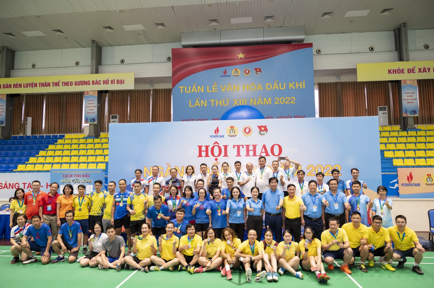 Toàn cảnh Hội thao ngành Dầu khí năm 2022 khu vực phía Bắc Toàn cảnh Hội thao ngành Dầu khí năm 2022 khu vực phía Bắc