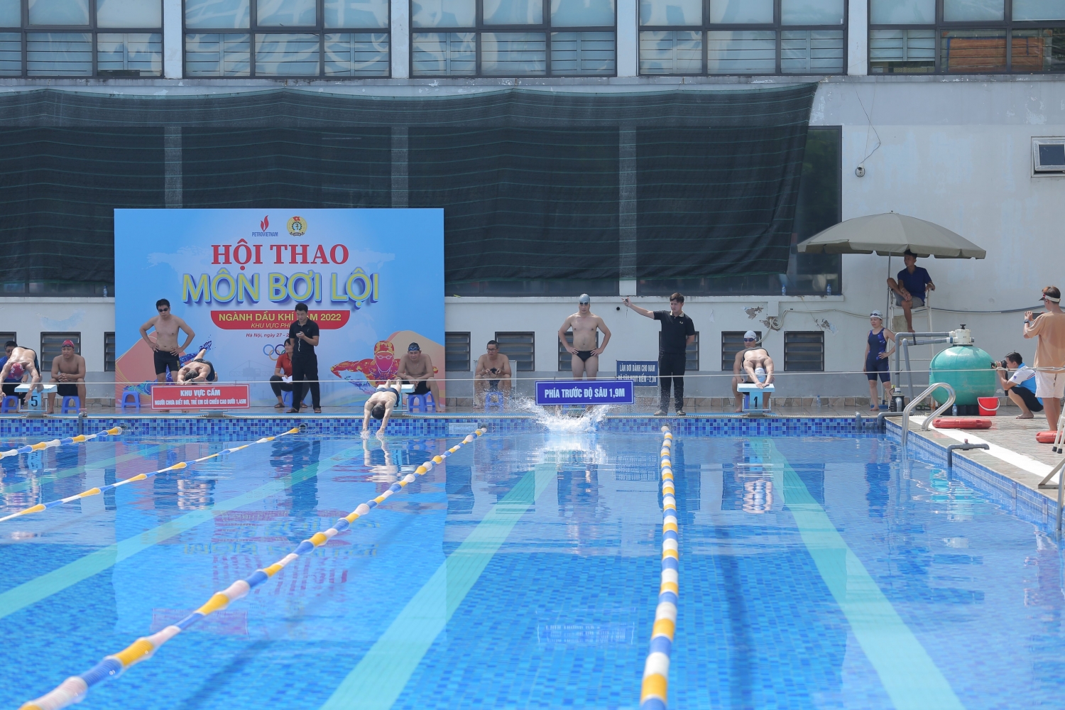 Toàn cảnh Hội thao ngành Dầu khí năm 2022 khu vực phía Bắc Toàn cảnh Hội thao ngành Dầu khí năm 2022 khu vực phía Bắc