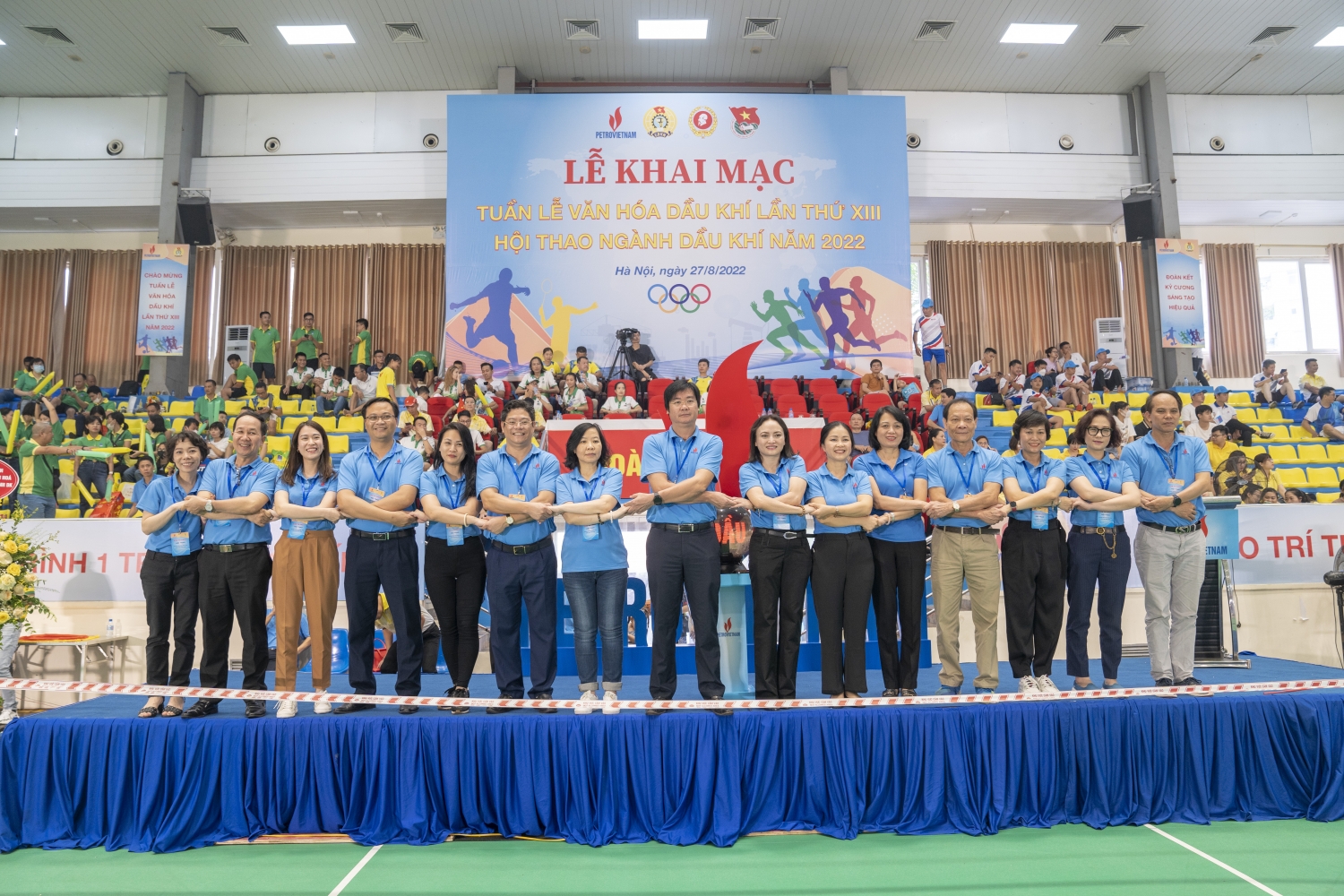 Toàn cảnh Hội thao ngành Dầu khí năm 2022 khu vực phía Bắc Toàn cảnh Hội thao ngành Dầu khí năm 2022 khu vực phía Bắc