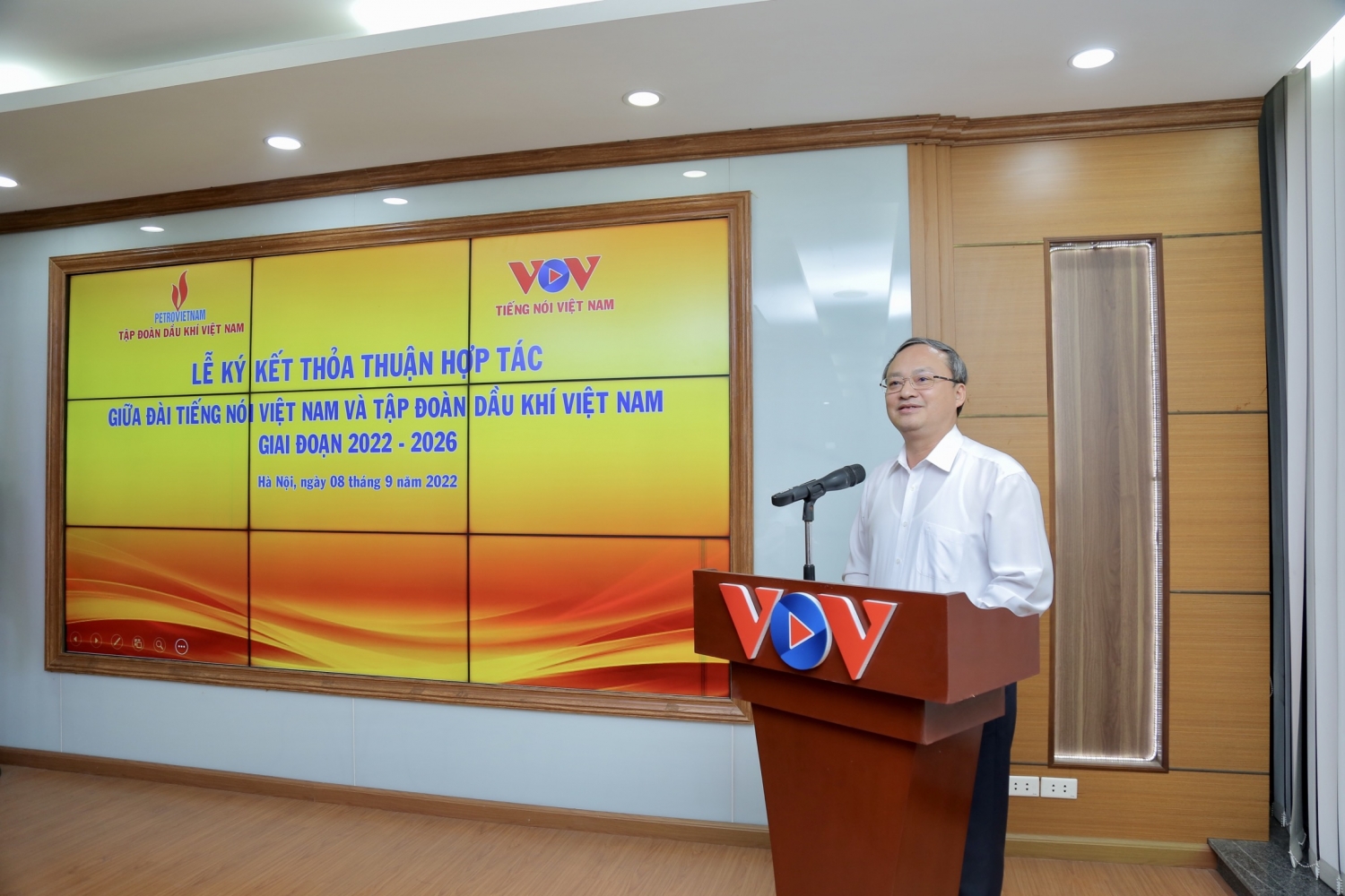 undefined Petrovietnam tăng cường phối hợp với VOV