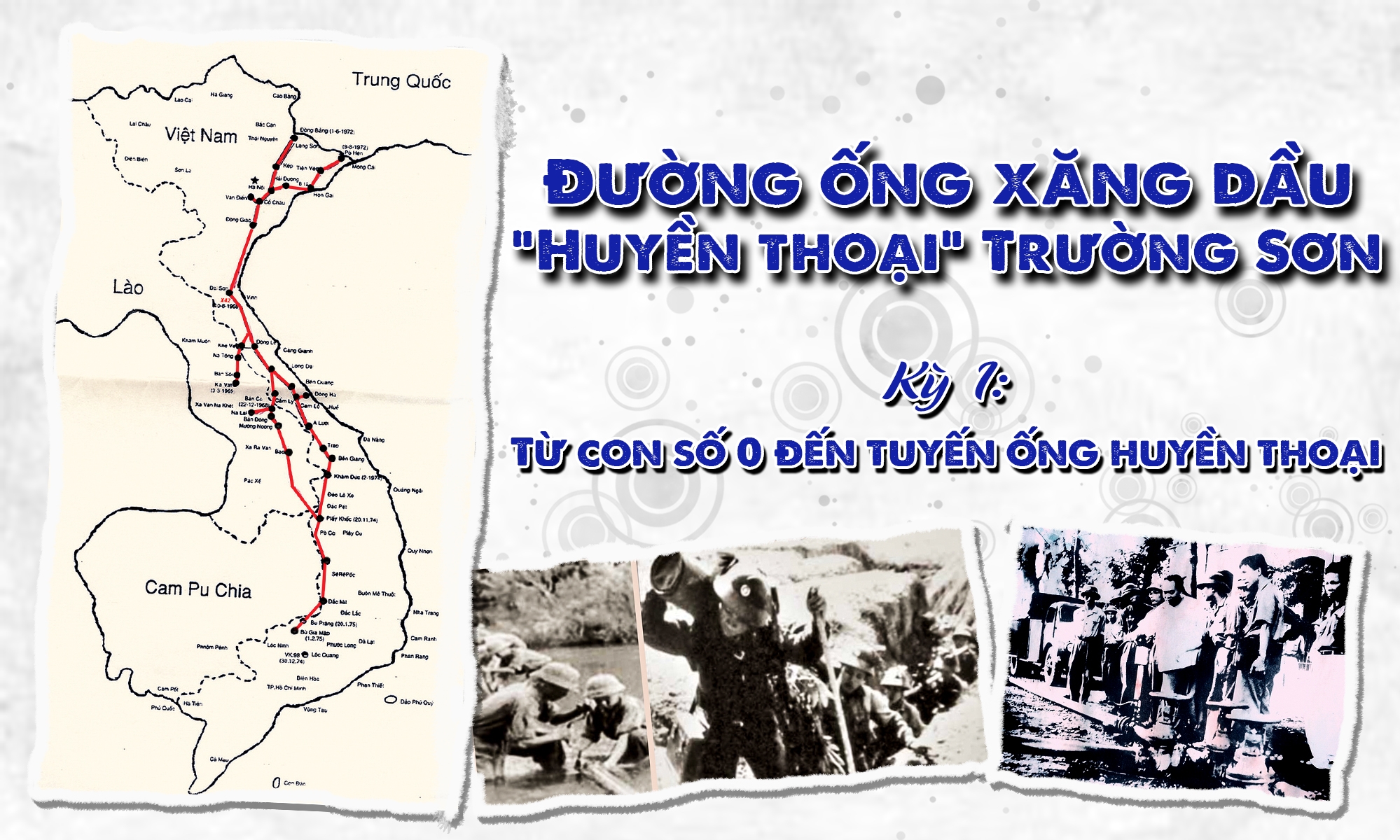 Đường ống xăng dầu - “Huyền thoại” Trường Sơn Đường ống xăng dầu - “Huyền thoại” Trường Sơn