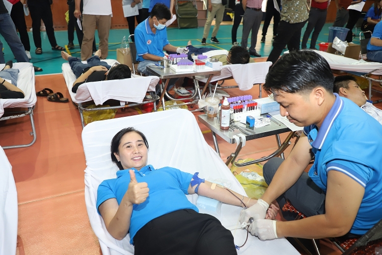 Cụm phối hợp hoạt động BR-VT: Ngày hội hiến máu “Kết nối dòng máu Việt: Cụm phối hợp hoạt động Bà Rịa - Vũng Tàu: Ngày hội hiến máu “Kết nối dòng máu Việt