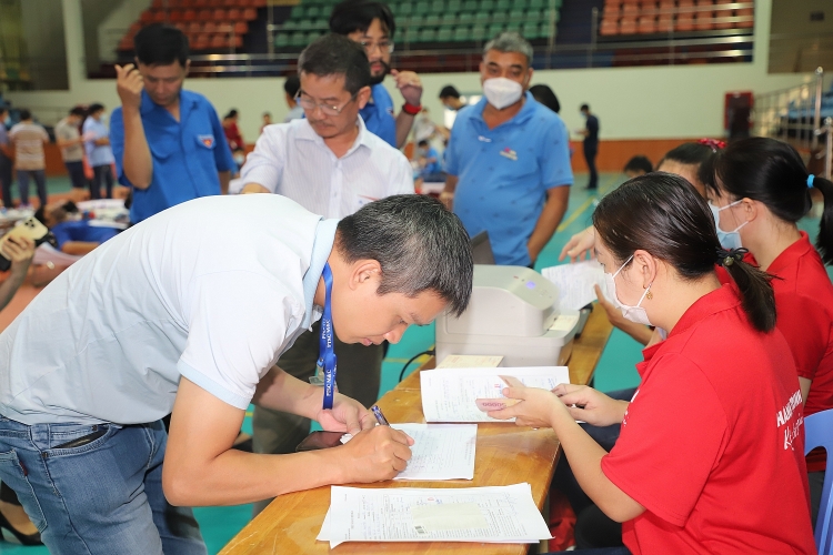 Cụm phối hợp hoạt động BR-VT: Ngày hội hiến máu “Kết nối dòng máu Việt: Cụm phối hợp hoạt động Bà Rịa - Vũng Tàu: Ngày hội hiến máu “Kết nối dòng máu Việt