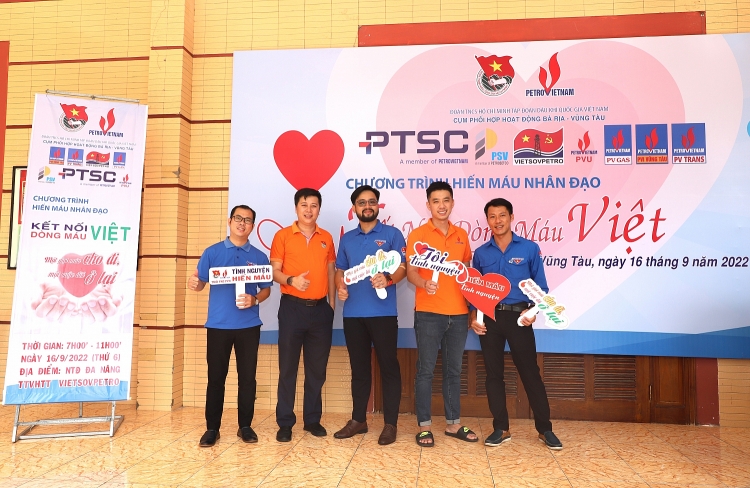 Cụm phối hợp hoạt động BR-VT: Ngày hội hiến máu “Kết nối dòng máu Việt: Cụm phối hợp hoạt động Bà Rịa - Vũng Tàu: Ngày hội hiến máu “Kết nối dòng máu Việt